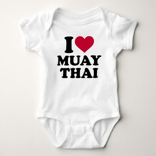 Ik hou van Muay Thai Romper (Voorkant)