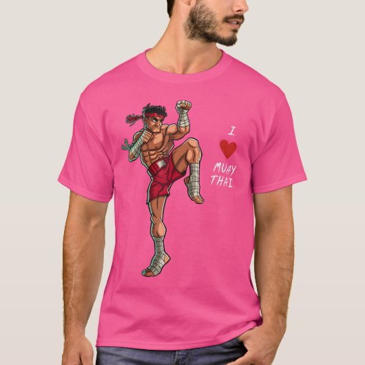 Ik hou van Muay Thai T-shirt (Voorkant)