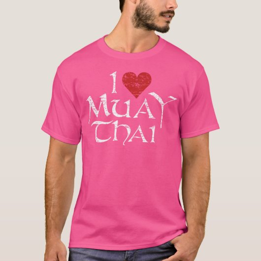 Ik hou van Muay Thai T-shirt (Voorkant)