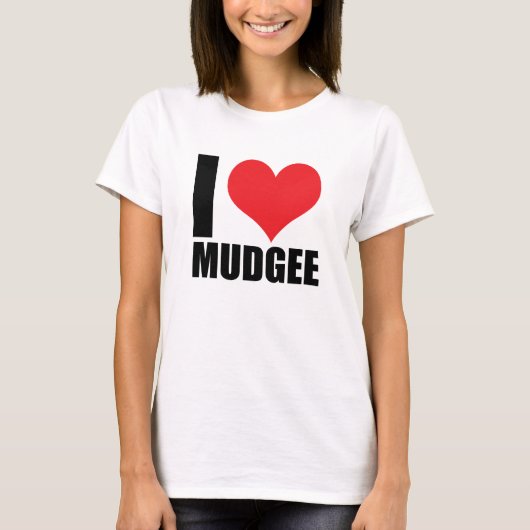 Ik hou van Mudgee T-shirt (Voorkant)