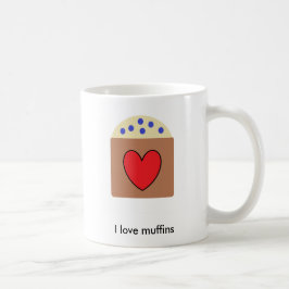 Ik hou van Muffins Koffiemok