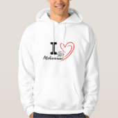 Ik hou van Muhammad Hoodie (Voorkant)