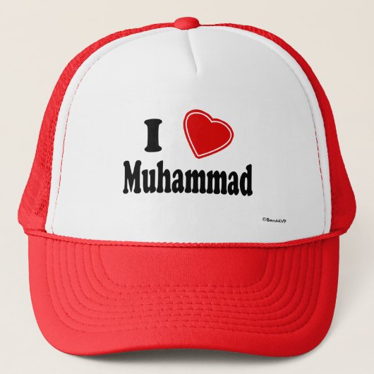 Ik hou van Muhammad Trucker Pet (Voorkant)