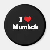 IK HOU VAN MÜNCHEN MAGNEET (Voorkant)