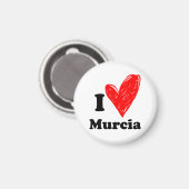 Ik hou van Murcia Magneet (Voorkant / Achterkant)