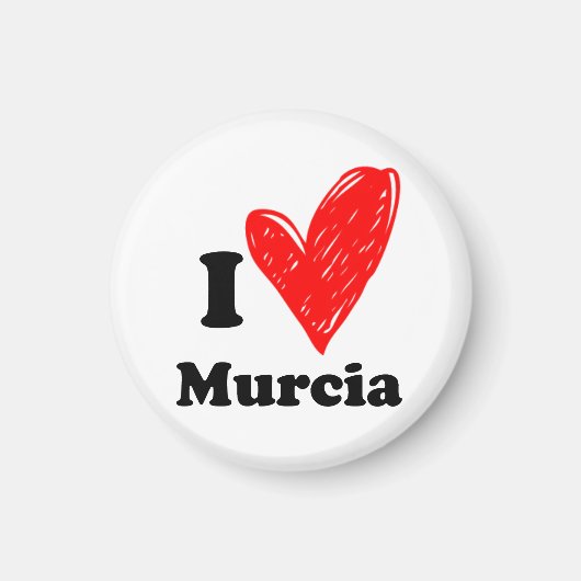 Ik hou van Murcia Magneet (Voorkant)