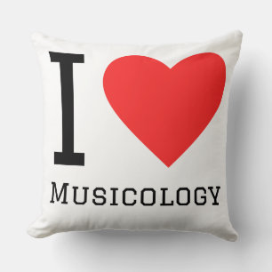 Ik hou van musicologie kussen