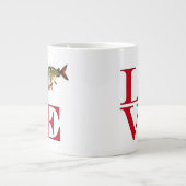 Ik hou van Muskie Grote Koffiekop (Voorkant)