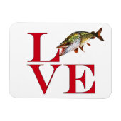 Ik hou van Muskie Magneet (Horizontaal)