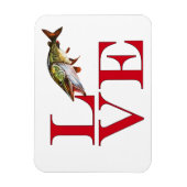 Ik hou van Muskie Magneet (Verticaal)