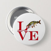 Ik hou van Muskie Ronde Button 7,6 Cm