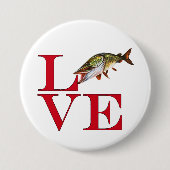 Ik hou van Muskie Ronde Button 7,6 Cm (Voorkant)