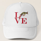 Ik hou van Muskie Trucker Pet (Voorkant)