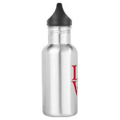 Ik hou van Muskie Waterfles (Links)