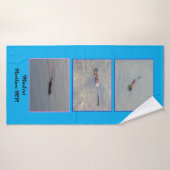 Ik hou van muskusratten badhanddoek (Badhanddoek)