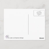 Ik hou van muziek Briefkaart (Achterkant)