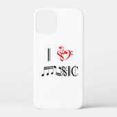 Ik hou van muziek Case-Mate iPhone case (Achterkant)