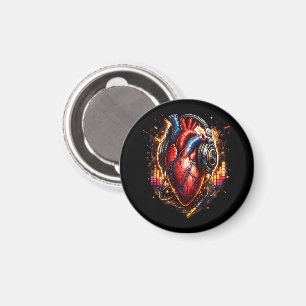 Ik hou van muziek magneet