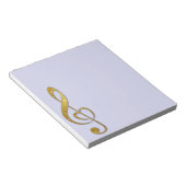 Ik hou van muziek notitieblok (Schuin)