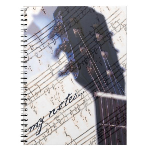 Ik hou van muziek - Notitieboek (Voorkant)