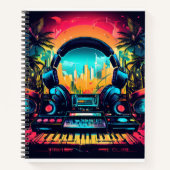 Ik hou van muziek notitieboek (Voorkant)