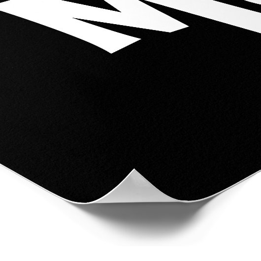 Ik hou van muziek poster (Hoek)