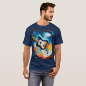 Ik hou van muziek t-shirt (Voorkant volledig)