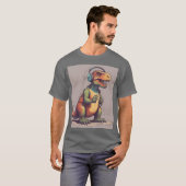 Ik hou van muziek t-shirt (Voorkant volledig)