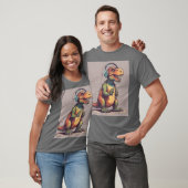 Ik hou van muziek t-shirt (Unisex)