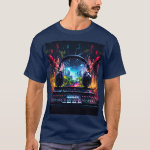 Ik hou van muziek t-shirt