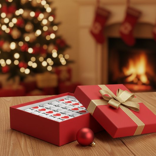 Ik hou van muziek tissuepapier