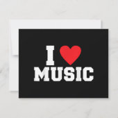 Ik hou van muziekliefhebber save the date (Achterkant)