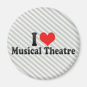 Ik hou van muziektheater magneet