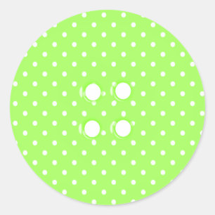 Ik hou van naaien - SRF Ronde Sticker