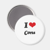 Ik hou van Nadelen Magneet (Voorkant / Achterkant)