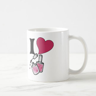 Ik hou van nagellak koffiemok