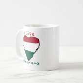 Ik hou van Nagypapa-mok Koffiemok (Voorkant links)