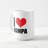 Ik hou van Nampa Koffiemok (Voorkant links)