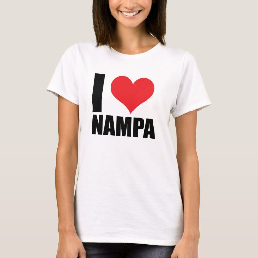 Ik hou van Nampa T-shirt (Voorkant)