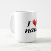 Ik hou van Nana Koffiemok (Voorkant links)