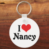 Ik hou van Nancy Sleutelhanger (Voorkant)