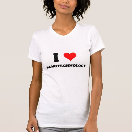 Ik hou van nanotechnologie t-shirt (Voorkant)