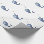 Ik hou van Narwhals Cadeaupapier (Hoek)