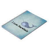 Ik hou van Narwhals Notitieboek (Linkerzijde)