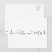 Ik hou van Nashville in een uitzonderlijke stijl Briefkaart (Voorkant / Achterkant)