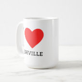 Ik hou van Nashville Koffiemok (Voorkant links)
