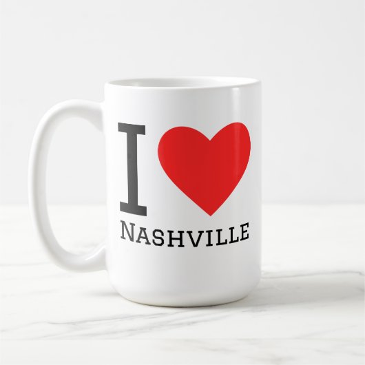 Ik hou van Nashville Koffiemok (Links)