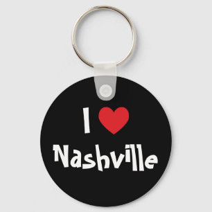 Ik hou van Nashville Sleutelhanger