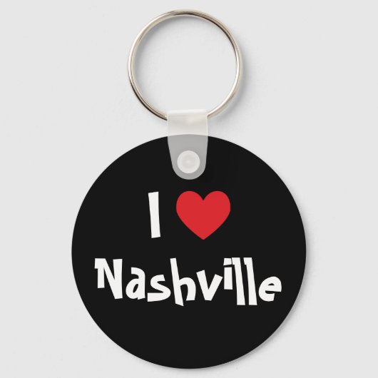 Ik hou van Nashville Sleutelhanger (Voorkant)