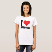Ik hou van Nashville T-shirt (Voorkant volledig)